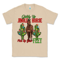 Giddy Up Jingle Horse Pick Up Your Feet Classic Tee | Teevron