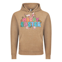 Vintage Coffee happy easter Vintage Hoodie - MaliasSmallBusiness