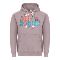 Vintage Zinc happy easter Vintage Hoodie - MaliasSmallBusiness