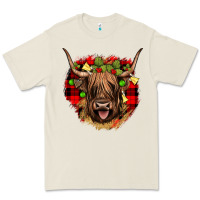 Bone highland cow  christmas Premium Tee - JahusDesignShop