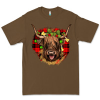 Cacao highland cow  christmas Premium Tee - JahusDesignShop