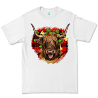White highland cow  christmas Premium Tee - JahusDesignShop