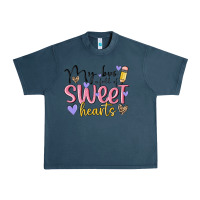 Midnight Navy my bus full of sweet hearts Urban Heavy Tee - MaliasSmallBusiness