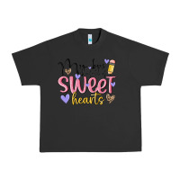 Pigment Black my bus full of sweet hearts Urban Heavy Tee - MaliasSmallBusiness