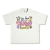 Pistachio my bus full of sweet hearts Urban Heavy Tee - MaliasSmallBusiness