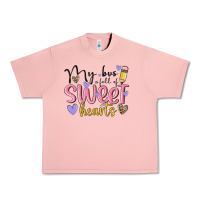Salmon my bus full of sweet hearts Urban Heavy Tee - MaliasSmallBusiness