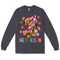 Smoke He Is Risen Easter Long Sleeve Tee - BundleAndBundleShop