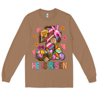 Toasted Coconut He Is Risen Easter Long Sleeve Tee - BundleAndBundleShop