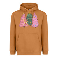 Meerkat christmas trees Heavyweight Hoodie - CowGirlArtShop