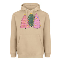 Mushroom christmas trees Heavyweight Hoodie - CowGirlArtShop