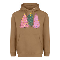 Toasted Coconut christmas trees Heavyweight Hoodie - CowGirlArtShop