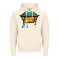 Vintage Artic summer vibes pineapple lips Vintage Hoodie - Jasminsmagicworld