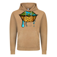 Vintage Camel summer vibes pineapple lips Vintage Hoodie - Jasminsmagicworld
