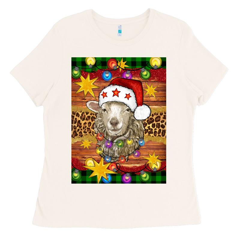 Christmas Sheep Air Freshener Ladies Tee by Artiststas | Teevron