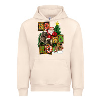 Sandshell Christmas Trex Ho Ho Ho Santa Urban Hoodie - FaDigitalArtStudio