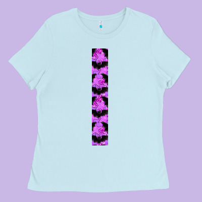 Halloween Key Fob Ladies Tee Designed By Bundleandbundleshop