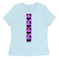 Baby Blue Halloween Key Fob Ladies Tee - BundleAndBundleShop