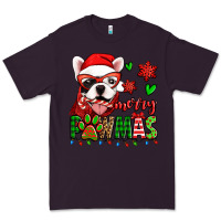 Plum merry pawmas christmas french bulldog Premium Tee - Jasminsmagicworld