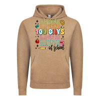 Vintage Coffee 100 days of school Vintage Hoodie - MaliasSmallBusiness