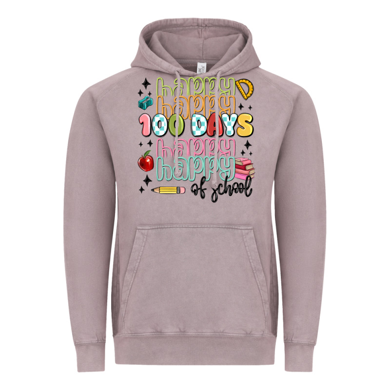 100 Days Of School Vintage Hoodie by MaliasSmallBusiness | Teevron