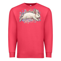 Cardinal Easter Bunny leopard Easter Day Premium Sweatshirt - HowdyJamesFarm