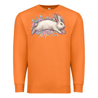 Carrot Easter Bunny leopard Easter Day Premium Sweatshirt - HowdyJamesFarm