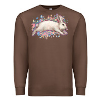 Chestnut Easter Bunny leopard Easter Day Premium Sweatshirt - HowdyJamesFarm
