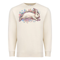 Sandshell Easter Bunny leopard Easter Day Premium Sweatshirt - HowdyJamesFarm