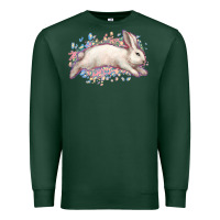 Sports Green Easter Bunny leopard Easter Day Premium Sweatshirt - HowdyJamesFarm