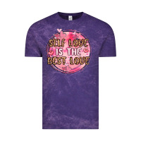 Cloud Purple self love is the best love Vintage Tee - MaliasSmallBusiness