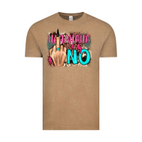Vintage Coffee hahahaha no leopard cowhide Vintage Tee - JahusDesignShop