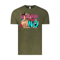 Vintage Olive hahahaha no leopard cowhide Vintage Tee - JahusDesignShop