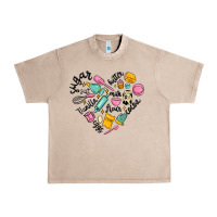 French Oak vanilla eggs sugar cocoa and kitchen heart Urban Heavy Tee - MaliasSmallBusiness