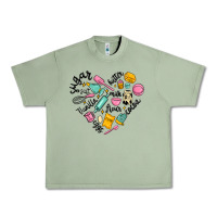Oil Green vanilla eggs sugar cocoa and kitchen heart Urban Heavy Tee - MaliasSmallBusiness