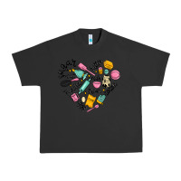 Pigment Black vanilla eggs sugar cocoa and kitchen heart Urban Heavy Tee - MaliasSmallBusiness