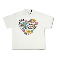 Pistachio vanilla eggs sugar cocoa and kitchen heart Urban Heavy Tee - MaliasSmallBusiness