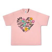 Salmon vanilla eggs sugar cocoa and kitchen heart Urban Heavy Tee - MaliasSmallBusiness