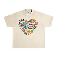 Sandshell vanilla eggs sugar cocoa and kitchen heart Urban Heavy Tee - MaliasSmallBusiness