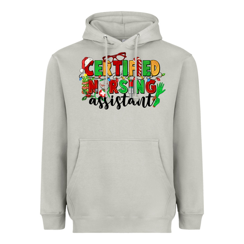 Certified Nursing Assistant Heavyweight Hoodie by CowGirlArtShop | Teevron