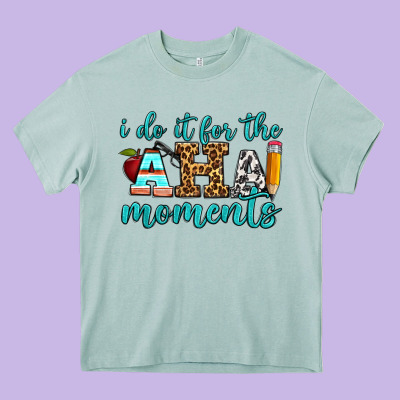 I Do It For The Aha Moments Heavy Core Tee Designed By Bundleandbundleshop