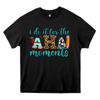Black i do it for the aha moments Heavy Core Tee - BundleAndBundleShop