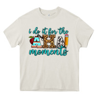 Cream i do it for the aha moments Heavy Core Tee - BundleAndBundleShop