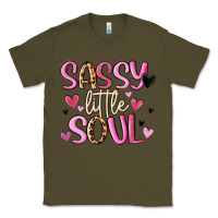 Army Green sassy little soul Classic Tee - MaliasSmallBusiness