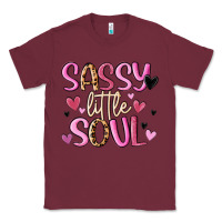 Burgundy sassy little soul Classic Tee - MaliasSmallBusiness