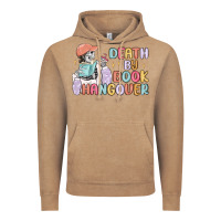 Vintage Coffee death by book hangover Vintage Hoodie - MaliasSmallBusiness