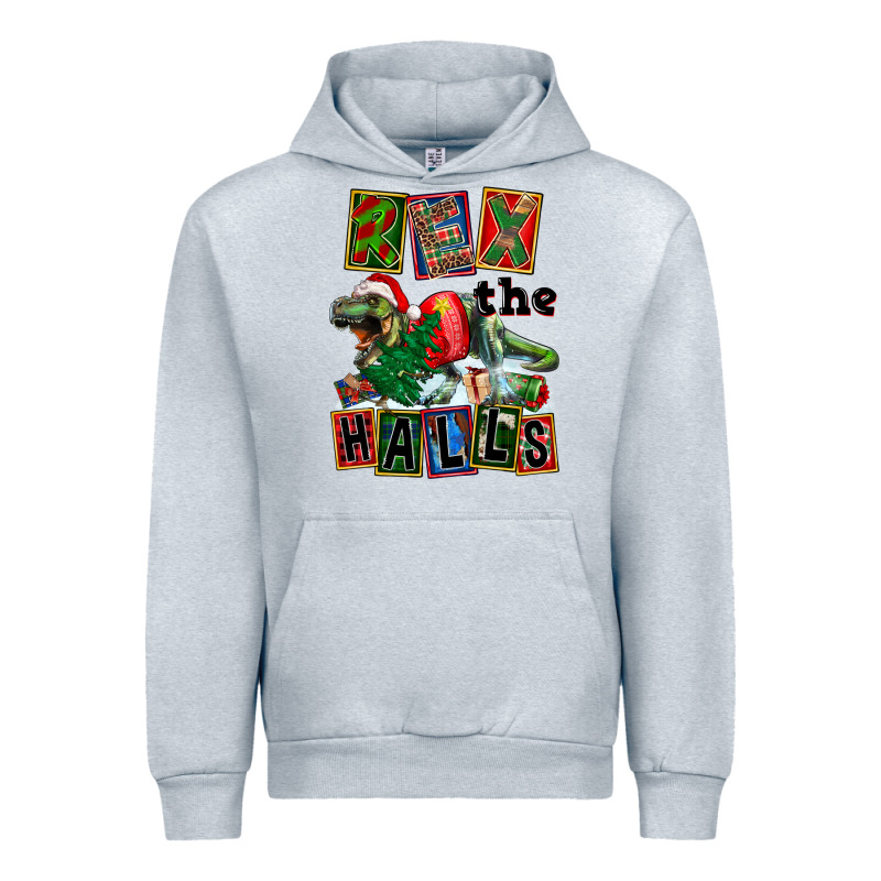 Rex The Halls Urban Hoodie by FaDigitalArtStudio | Teevron