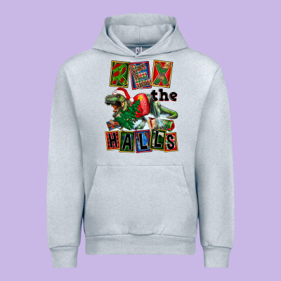 Rex The Halls Urban Hoodie Designed By Fadigitalartstudio