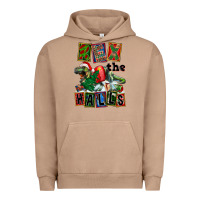Pigment Burro Rex The Halls Urban Hoodie - FaDigitalArtStudio