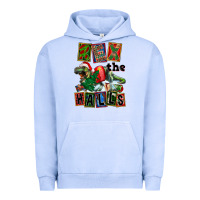 Pigment Grape Ice Rex The Halls Urban Hoodie - FaDigitalArtStudio