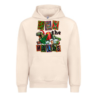 Sandshell Rex The Halls Urban Hoodie - FaDigitalArtStudio